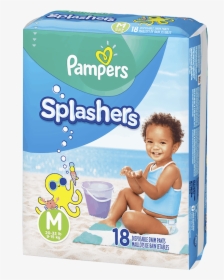 Pampers Splashers Size Small, HD Png Download, Transparent PNG