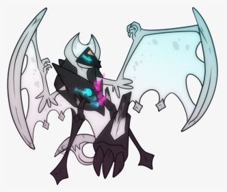 Raffle Prize For @alnoots // @new Moon Necrozma - Cartoon, HD Png Download, Transparent PNG