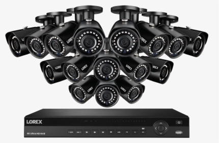 2k Ip Security Camera System With 16 Channel Nvr And - Ip Camera, HD Png Download, Transparent PNG