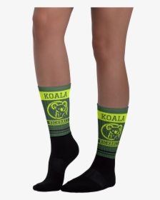Koala Kickball Stockings - Hockey Sock, HD Png Download, Transparent PNG