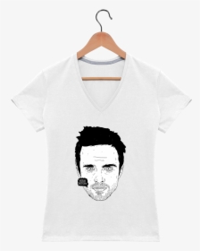 T-shirt Col V Femme 180 Gr Jesse Pinkman Par Nick Cocozza - Tee Shirt Je Veux Des Paillettes Dans Ma Vie, HD Png Download, Transparent PNG