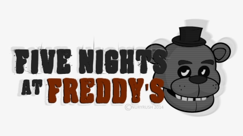 Five Nights At Freddy S Logo By Nuryrush-d83oz46 - Five Nights At Freddy Logo, HD Png Download, Transparent PNG