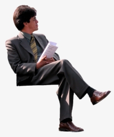 Transparent Person Sitting On Bench Png - Png Transparent People Sitting Png, Png Download, Transparent PNG