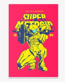 Poster Super Metroid De Tulleceriana - Illustration, HD Png Download, Transparent PNG