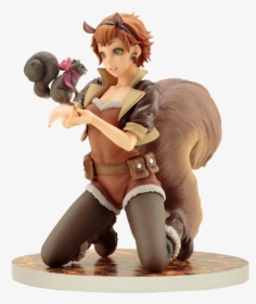 Squirrel Girl Bishoujo Statue, HD Png Download, Transparent PNG