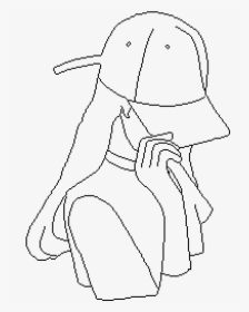 Drawing Edits Outline - Line Art, HD Png Download, Transparent PNG