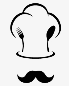 Sticker Toque De Chef Et Moustache Clipart , Png Download - Clipart Male Chef Transparent, Png Download, Transparent PNG