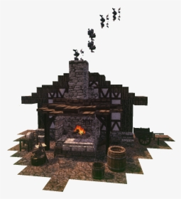Minecraft Blacksmith Forge Design, HD Png Download, Transparent PNG