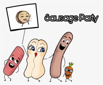 #sausageparty - Cartoon, HD Png Download, Transparent PNG