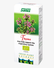 Schoenenberger Fresh Plant Extract Thyme - Acerola Salus, HD Png Download, Transparent PNG