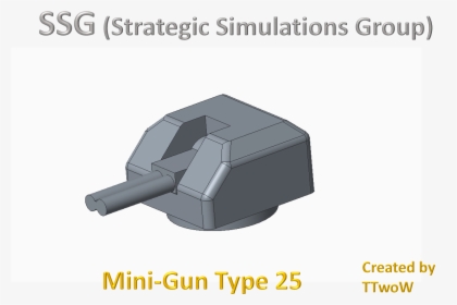 Mini-gun Type 25 For Lego , Png Download - Tool, Transparent Png, Transparent PNG