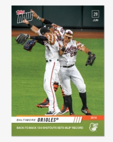 Baltimore Orioles  Mlb Topps Now® Card - College Baseball, HD Png Download, Transparent PNG
