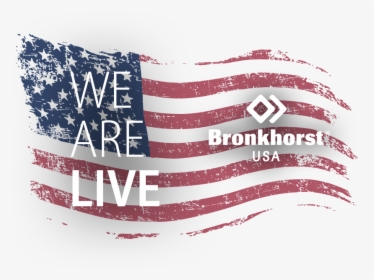 We Are Live - Flag Of The United States, HD Png Download, Transparent PNG
