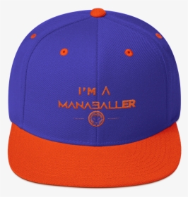 Manaballfinal2 Printfile Front File Embroidery Front - Baseball Cap, HD Png Download, Transparent PNG