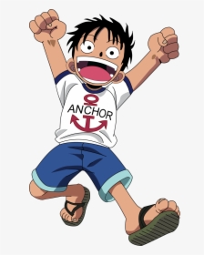 Monkey D Luffy Transparent Background - One Piece, HD Png Download, Transparent PNG