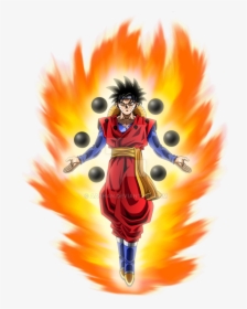 Naruto And Goku Png - Goku Naruto Luffy Fusion, Transparent Png, Transparent PNG