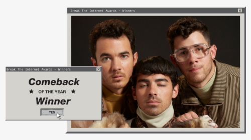 Jonas Brothers 80s Photoshoot, HD Png Download, Transparent PNG