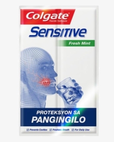 Colgate Sensitive Fresh Mint, HD Png Download, Transparent PNG