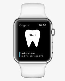 White Iwatch Png, Transparent Png, Transparent PNG