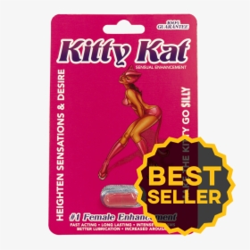Kitty Kat Sensual Enhancement Make The Kitty Go Silly - Kitty Kat Pill, HD Png Download, Transparent PNG