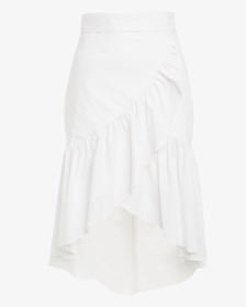 Midi Wrap Skirt In Colour Cloud Dancer - Miniskirt, HD Png Download, Transparent PNG