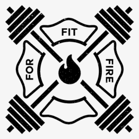 Fit For Fire Logo - Body Builder Women Svg, HD Png Download, Transparent PNG