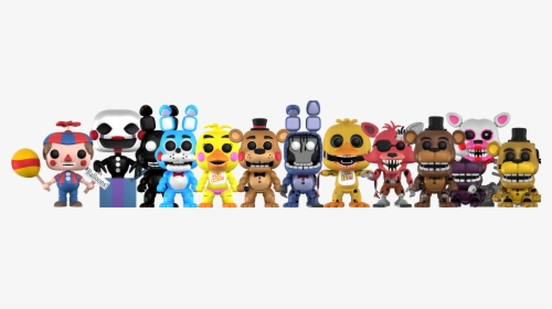Five Nights At Freddy's All Pops, HD Png Download, Transparent PNG