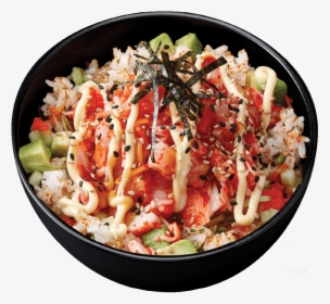 Spicy Shrimp Poke Bowl Sushi Shop, HD Png Download, Transparent PNG