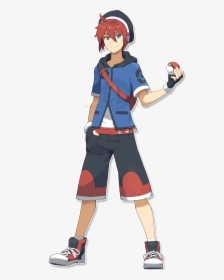 Pokemon Battle Template Lovely Kevin S Goal Is To Be - Male Pokemon Trainer Oc, HD Png Download, Transparent PNG