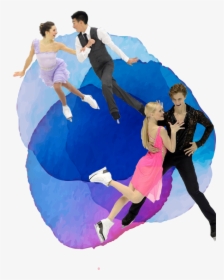 Icedancebanner - Figure Skating Jumps, HD Png Download, Transparent PNG
