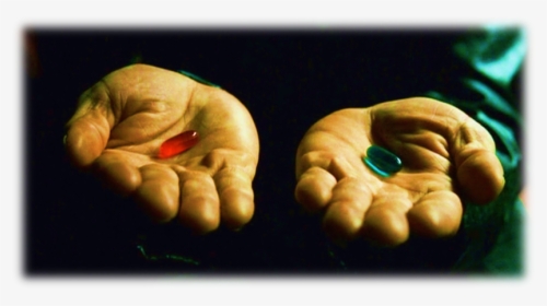 Red Pill Blue Pill, HD Png Download, Transparent PNG