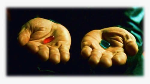 Red Pill Blue Pill, HD Png Download, Transparent PNG