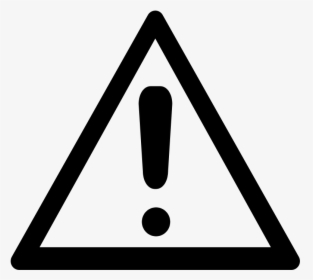 Report Problem Icon - Exclamation Mark Icon Triangle, HD Png Download, Transparent PNG