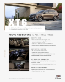 2020 Xt6 Digital Brochure - Cadillac Xt6 Service, HD Png Download, Transparent PNG