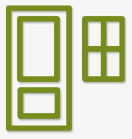 Windows And Doors Icon - Illustration, HD Png Download, Transparent PNG