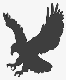 Silhouette Eagle Clipart, HD Png Download, Transparent PNG