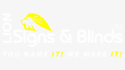 Lion Signs & Blinds - Graphic Design, HD Png Download, Transparent PNG