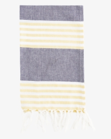Yellow & Blue Stripe Tea Towel - Wool, HD Png Download, Transparent PNG