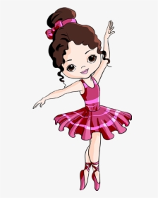 How To Draw Ballerina - Girl Doing Ballet Easy To Draw, HD Png Download, Transparent PNG