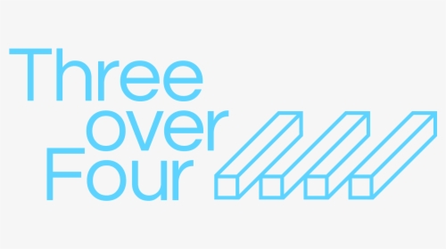 Three Over Four Logo - Three Over Four, HD Png Download, Transparent PNG