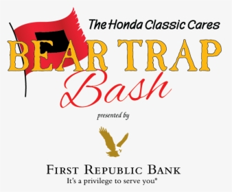 Bear Trap Bash - First Republic Bank, HD Png Download, Transparent PNG