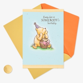 Disney Winnie The Pooh Special Somebody Birthday Card - 60th Birthday Wishes Winnie The Pooh, HD Png Download, Transparent PNG