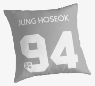 Jung Hoseok Real Name Bts Member Jersey Hyyh - Cushion, HD Png Download, Transparent PNG