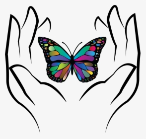 Reiki Kids And Crystals - Color Butterfly, HD Png Download, Transparent PNG