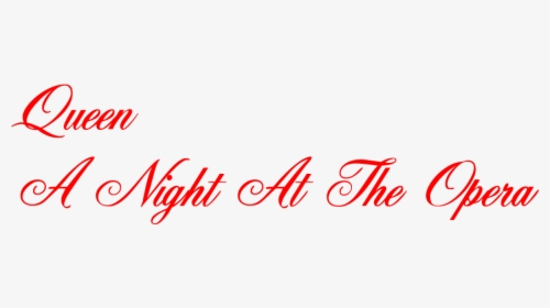 Queen A Night At The Opera - Night At The Opera Logo Png, Transparent Png, Transparent PNG
