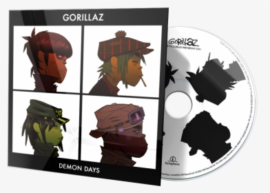 3d Case Edit Icon - Gorillaz Demon Days, HD Png Download, Transparent PNG