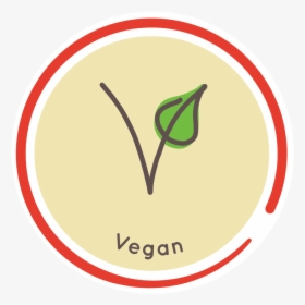 Badge Vegan - Circle, HD Png Download, Transparent PNG
