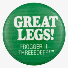 Great Legs Frogger Ii Entertainment Button Museum, HD Png Download, Transparent PNG