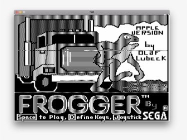 Frogger - Frogger Apple Ii, HD Png Download, Transparent PNG