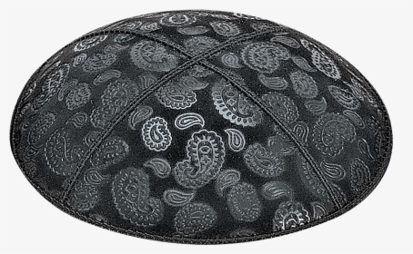 Suede Embossed Paisley Kippot   Class Lazyload Lazyload - Circle, HD Png Download, Transparent PNG